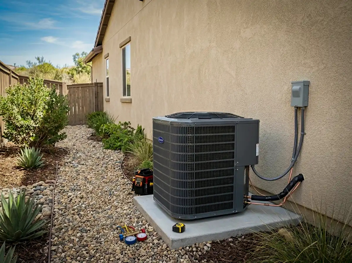 AC compressor replacement job proof approved
